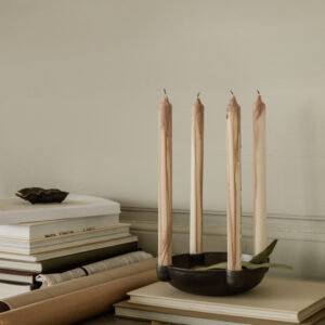 Bougie sèche beige (set of 2) #Fermliving