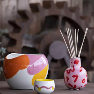 Diffuseur  L Pamplemousse en céramique artisanale #Confidences