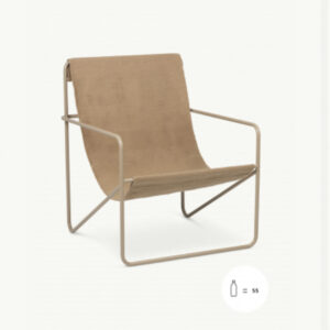 Fauteuil outdoor Desert chair cashmere/Sand #fermliving