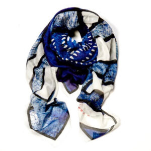 Foulard, étole en Soie Arborigène  #I.Gougenheim designs