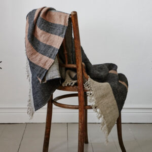 Plaid lin Black Stripe #Libeco