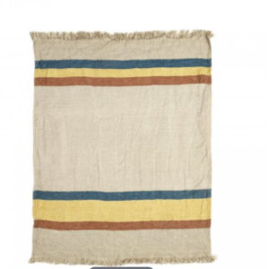 Plaid lin Mercurio  #Libeco