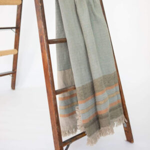 Plaid lin  Multi stripe  #Libeco