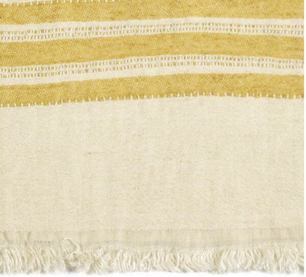 Plaid lin Mustard #Libeco – Image 2