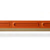 Meuble bas TV en MDF laqué crème-orange #HKLiving – Image 4