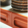 Meuble bas TV en MDF laqué crème-orange #HKLiving – Image 3