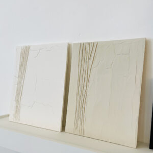 Tableau "Empreintes" lin  #Maison Léone