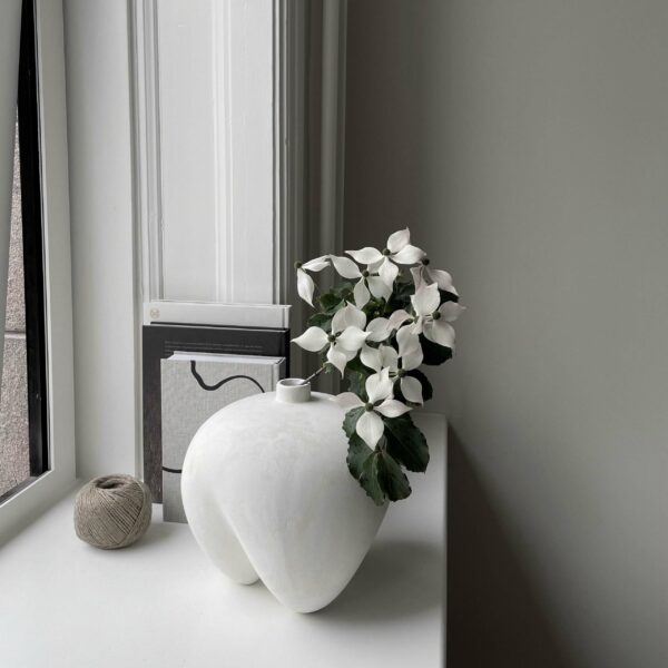 Vase Sumo Blanc #101Cphen – Image 2