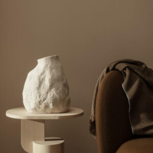 Vase Vulca Large  off-white blanc #Fermliving